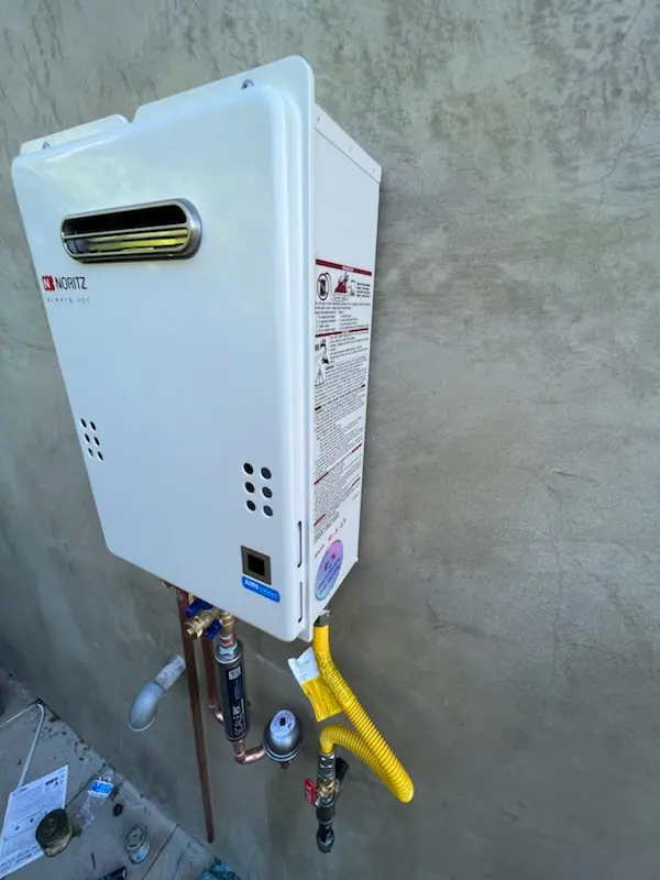 Tankless water heater installation for West Andover homes
